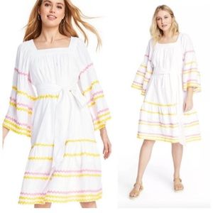 White Heavy Cotton Dress